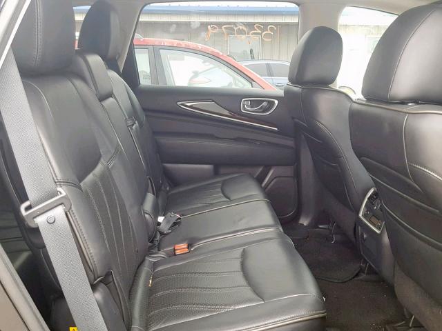 5N1AL0MM3DC330692 - 2013 INFINITI JX35 BLACK photo 6