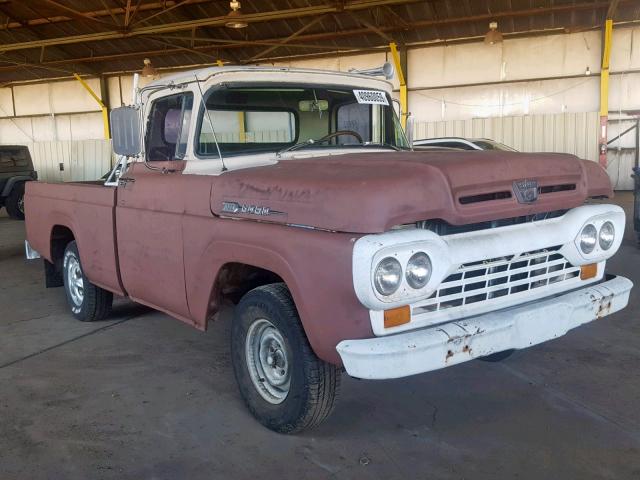 F10C0R11394 - 1960 FORD F100 BROWN photo 1