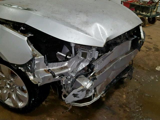 1G4GC5EG3AF114545 - 2010 BUICK LACROSSE C SILVER photo 9