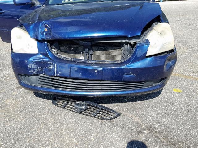 KNAGE123385209158 - 2008 KIA OPTIMA BLUE photo 9