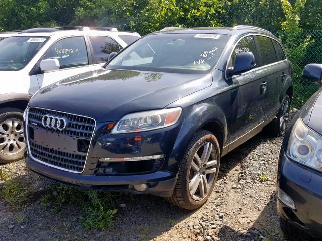 WA1BY74L58D003473 - 2008 AUDI Q7 3.6 QUA BLUE photo 2