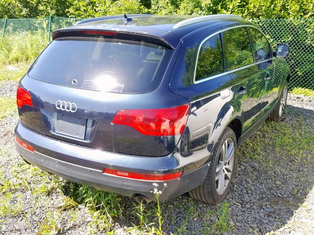 WA1BY74L58D003473 - 2008 AUDI Q7 3.6 QUA BLUE photo 4