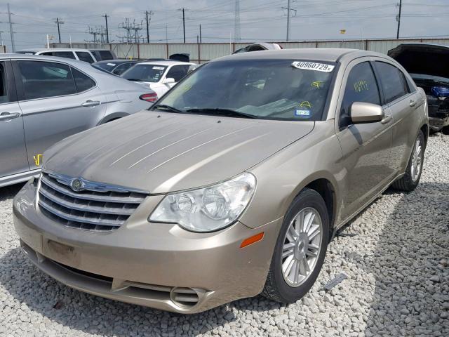 1C3LC56B39N542580 - 2009 CHRYSLER SEBRING TO GOLD photo 2