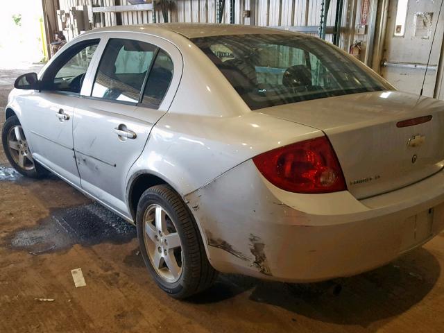 1G1AD5F57A7131940 - 2010 CHEVROLET COBALT 1LT SILVER photo 3