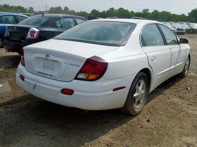 1G3GR64H914107016 - 2001 OLDSMOBILE AURORA WHITE photo 4