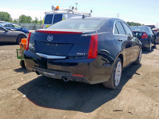 1G6AG5RX8E0115596 - 2014 CADILLAC ATS BLACK photo 4