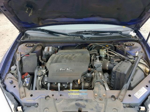 2G1WL15C779323416 - 2007 CHEVROLET MONTE CARL BLUE photo 7