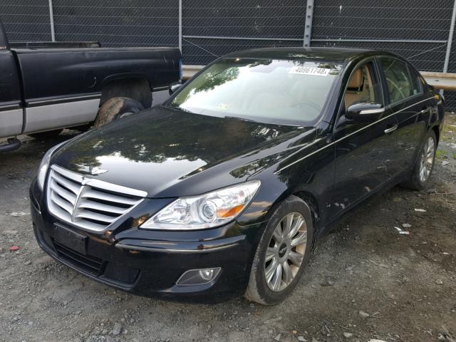 KMHGC4DE2AU077770 - 2010 HYUNDAI GENESIS 3. BLACK photo 2