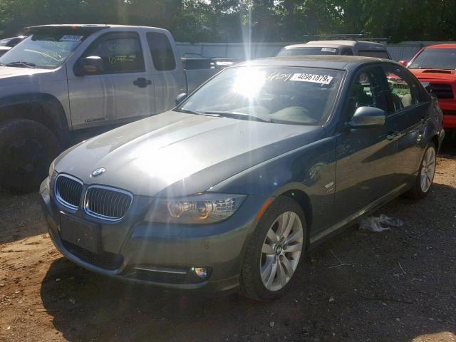 WBAPL5C50BA742600 - 2011 BMW 335 XI GREEN photo 2