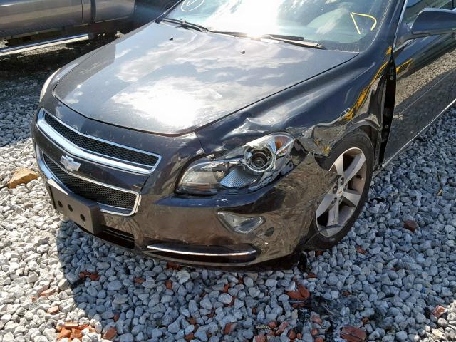 1G1ZC5EU4BF341207 - 2011 CHEVROLET MALIBU 1LT 黑色 照片 9