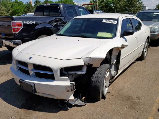 2B3KA33VX9H628625 - 2009 DODGE CHARGER SX WHITE photo 2