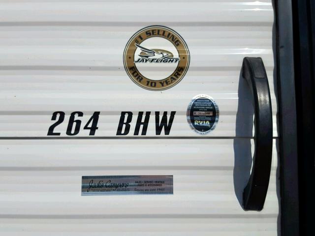 1UJBJ0BN5G17V0240 - 2016 JAYCO JAYFLIGHT  WHITE photo 8