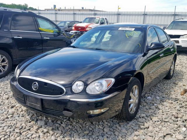 2G4WD582461252067 - 2006 BUICK LACROSSE C BLACK photo 2