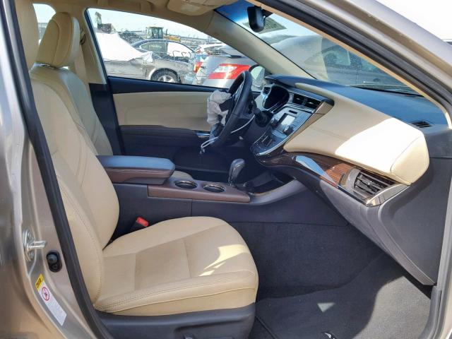 4T1BK1EB2DU067048 - 2013 TOYOTA AVALON BAS ბეჟი ფოტო 5