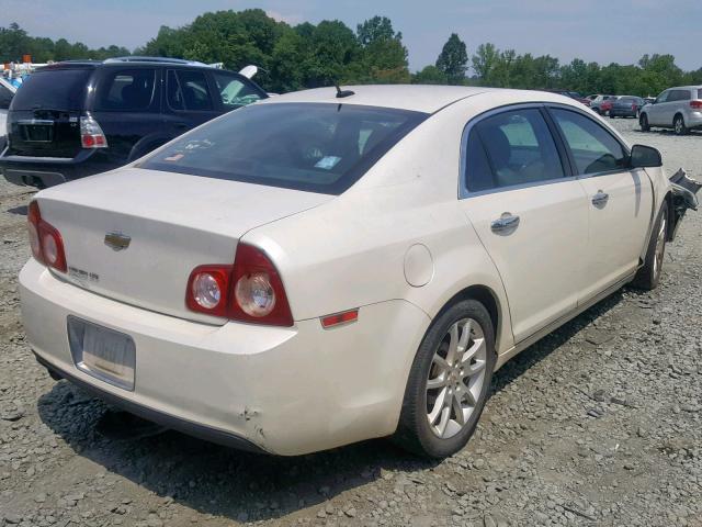 1G1ZE5E13BF117698 - 2011 CHEVROLET MALIBU LTZ თეთრი ფოტო 4