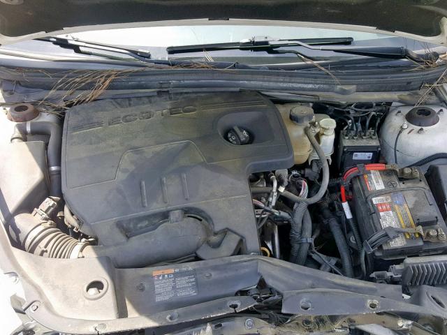 1G1ZE5E13BF117698 - 2011 CHEVROLET MALIBU LTZ თეთრი ფოტო 7