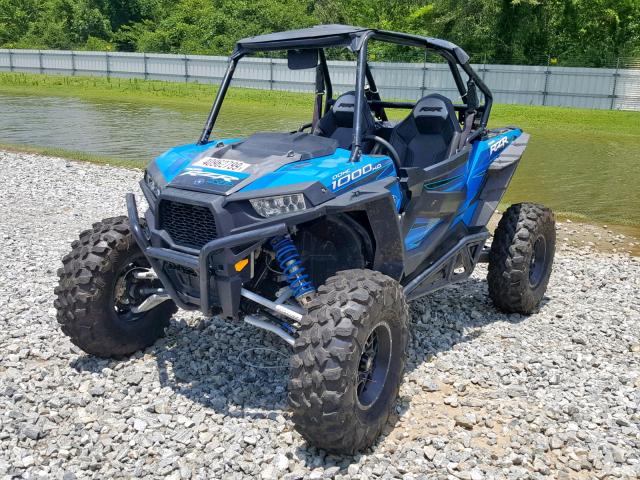 3NSVDE995FF377344 - 2015 POLARIS RZR XP 100 BLUE photo 2