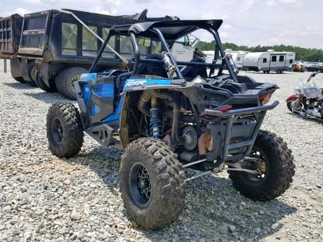 3NSVDE995FF377344 - 2015 POLARIS RZR XP 100 BLUE photo 3