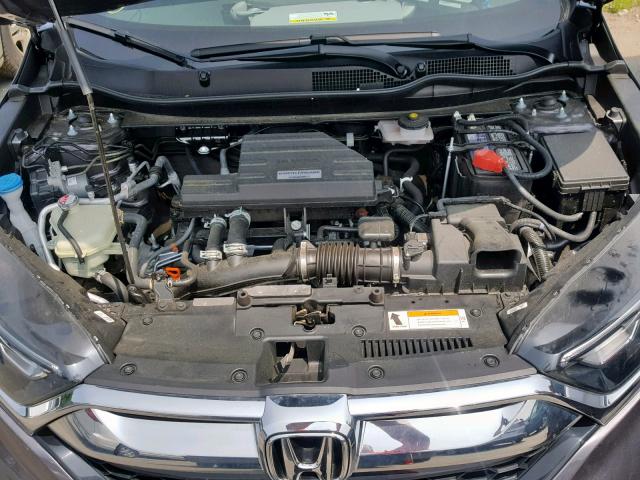 7FARW2H81JE092805 - 2018 HONDA CR-V EXL GRAY photo 7