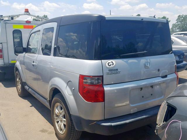 5J6YH18718L003867 - 2008 HONDA ELEMENT EX SILVER photo 3