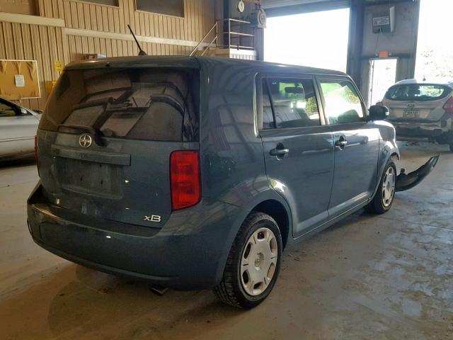 JTLKE50E781037009 - 2008 TOYOTA SCION XB 蓝色 照片 4