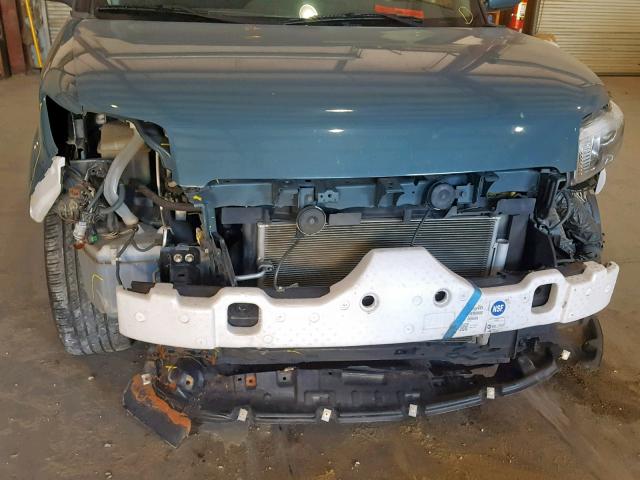 JTLKE50E781037009 - 2008 TOYOTA SCION XB 蓝色 照片 9