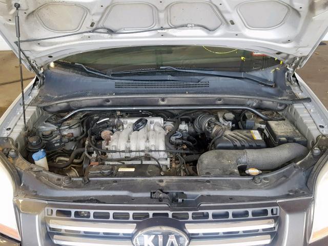 KNDJE723367139822 - 2006 KIA NEW SPORTA SILVER photo 7