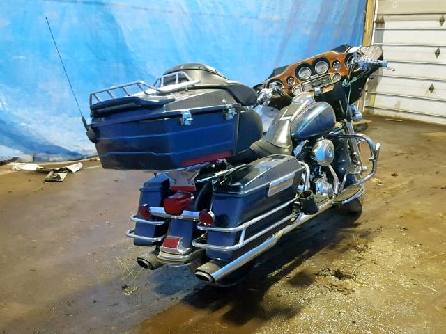 1HD1FFW132Y627106 - 2002 HARLEY-DAVIDSON FLHTCI BLUE photo 4