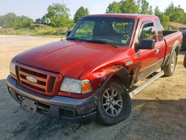 1FTZR45E77PA08381 - 2007 FORD RANGER SUP TWO TONE photo 2