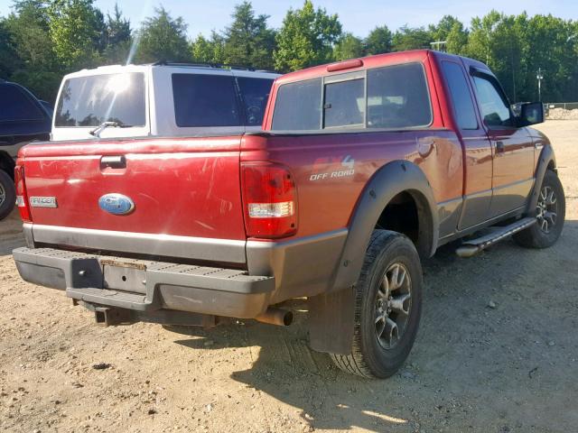 1FTZR45E77PA08381 - 2007 FORD RANGER SUP TWO TONE photo 4