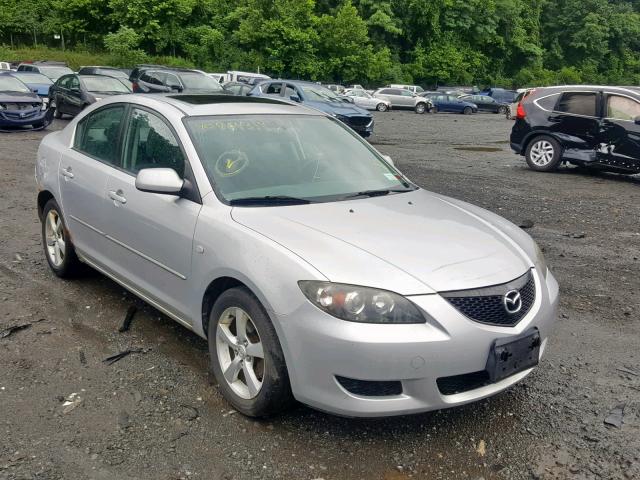 JM1BK32F741197710 - 2004 MAZDA 3 I SILVER photo 1