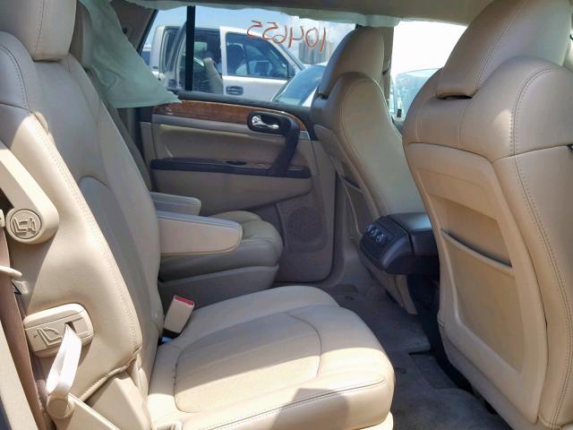 5GAKVCED5CJ304450 - 2012 BUICK ENCLAVE BEIGE photo 6