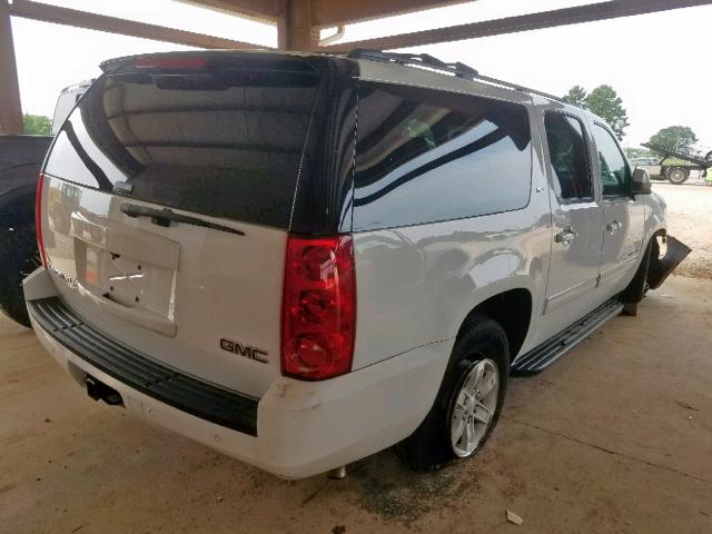 1GKS1KE02ER154906 - 2014 GMC YUKON XL C WHITE photo 4