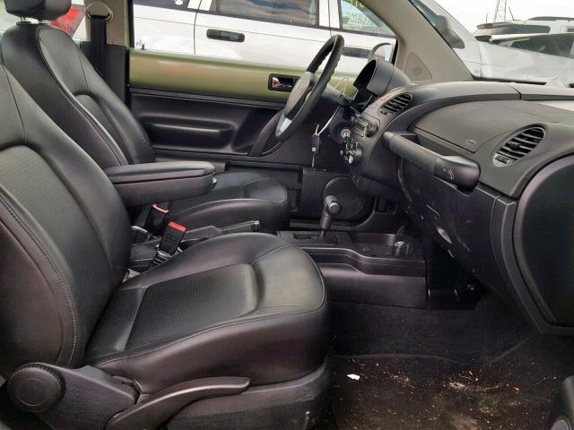 3VWPG3AG4AM011487 - 2010 VOLKSWAGEN NEW BEETLE მწვანე ფოტო 5