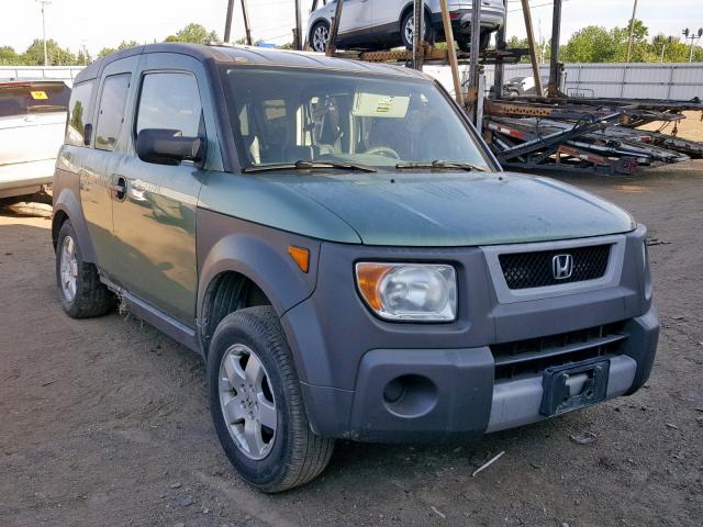 5J6YH28563L041799 - 2003 HONDA ELEMENT EX GREEN photo 1