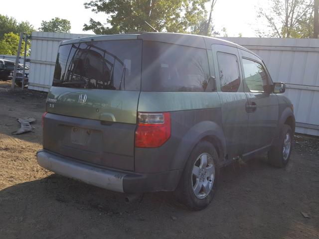 5J6YH28563L041799 - 2003 HONDA ELEMENT EX GREEN photo 4