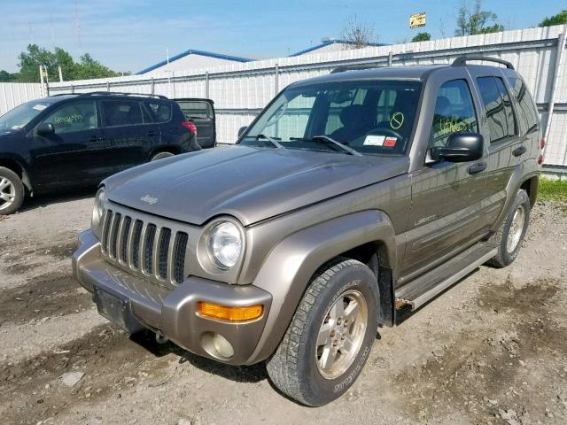 1J4GL58K43W592569 - 2003 JEEP LIBERTY LI GOLD photo 2