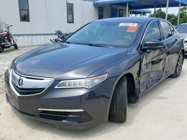 19UUB2F57GA009214 - 2016 ACURA TLX TECH GRAY photo 2