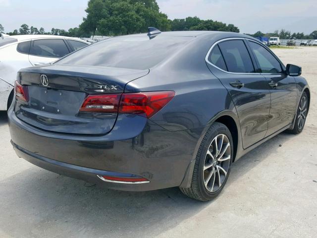 19UUB2F57GA009214 - 2016 ACURA TLX TECH GRAY photo 4