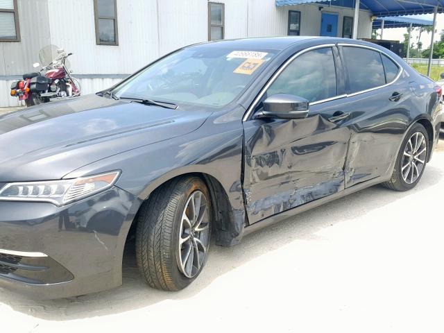19UUB2F57GA009214 - 2016 ACURA TLX TECH GRAY photo 9