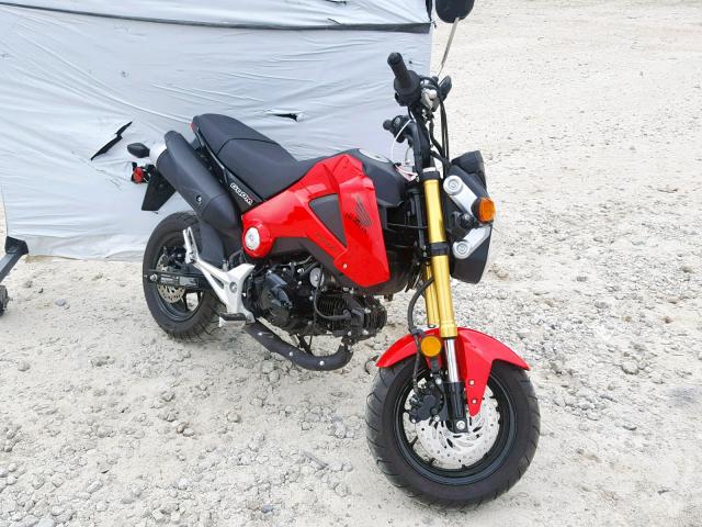 MLHJC6119E5004173 - 2014 HONDA GROM 125 RED photo 1