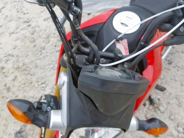 MLHJC6119E5004173 - 2014 HONDA GROM 125 RED photo 9