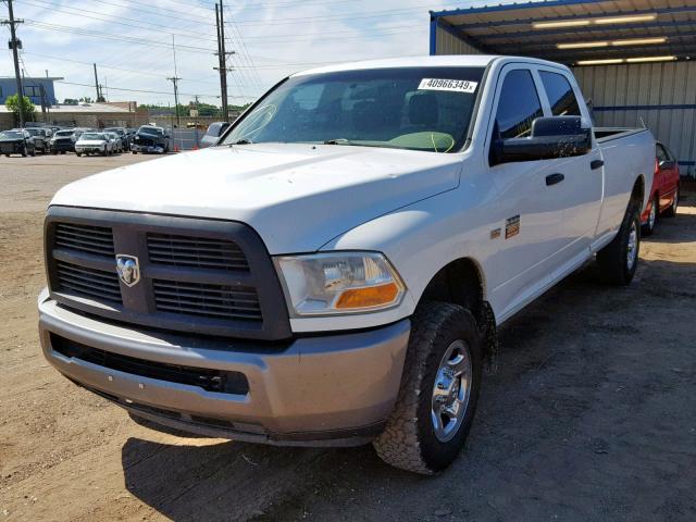 3D7TT2CT9BG551926 - 2011 DODGE RAM 2500 WHITE photo 2