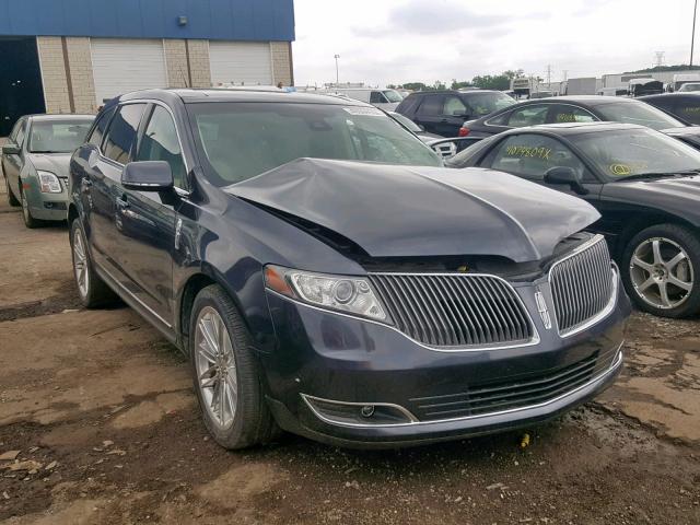 2LMHJ5AT3EBL52341 - 2014 LINCOLN MKT GRAY photo 1