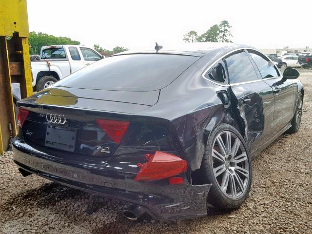 WAU3GAFC3DN061056 - 2013 AUDI A7 PRESTIG BLACK photo 4