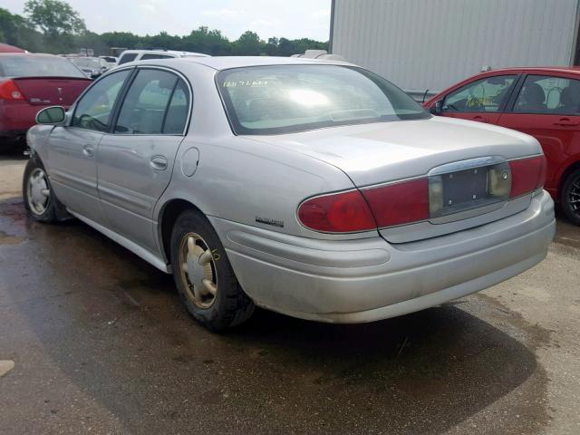 1G4HP54KXY4250966 - 2000 BUICK LESABRE CU SILVER photo 3