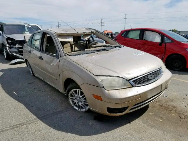1FAFP34N06W151669 - 2006 FORD FOCUS ZX4 GOLD photo 1