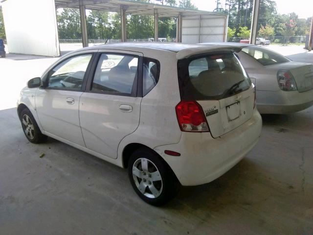 KL1TD66668B160391 - 2008 CHEVROLET AVEO BASE Ağ foto 3