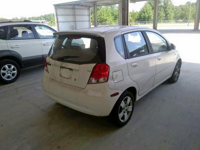 KL1TD66668B160391 - 2008 CHEVROLET AVEO BASE Ağ foto 4