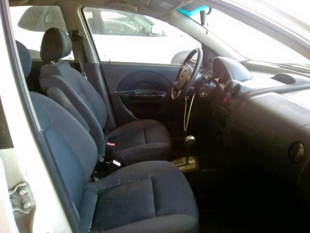 KL1TD66668B160391 - 2008 CHEVROLET AVEO BASE Ağ foto 5